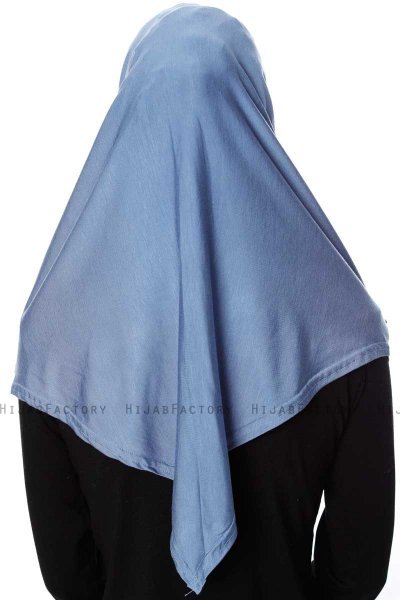 Ava - Indigo Al Amira One-Piece Hijab - Ecardin