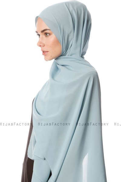 Ayla - Licht Benzine Chiffon Hijab