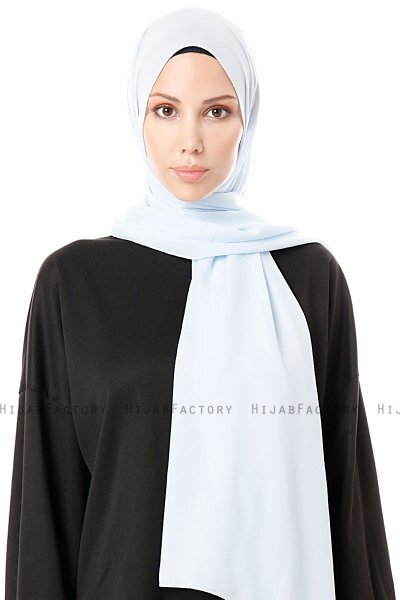 Ayla - Lichtblauw Chiffon Hijab