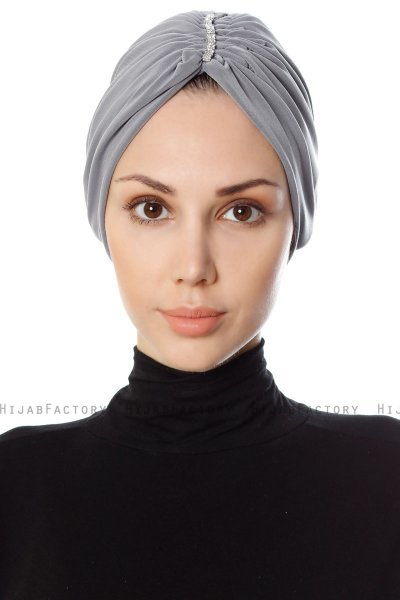 Aynur - Grijs Turban