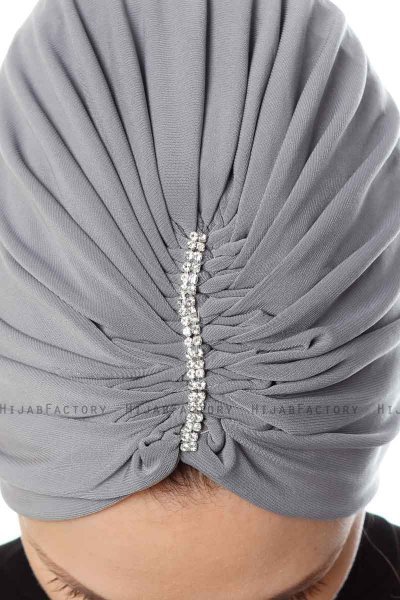 Aynur - Grijs Turban