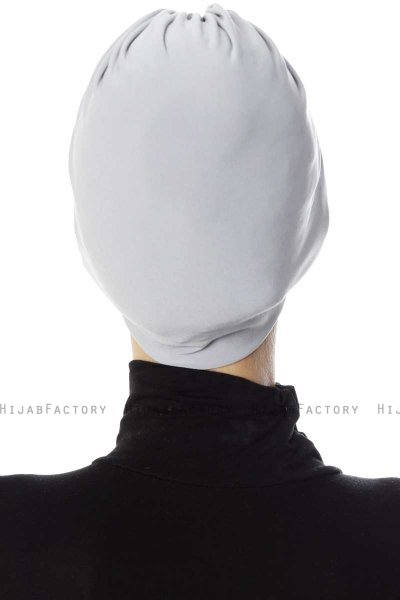 Aynur - Lichtgrijs Turban