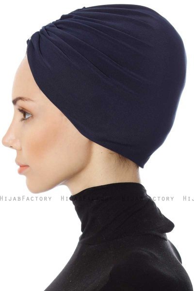 Aynur - Marineblauw Turban