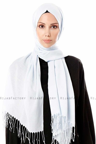 Aysel - Lichtblauw Pashmina Hijab - Gülsoy