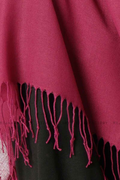 Aysel - Donkerpaars Pashmina Hijab - Gülsoy