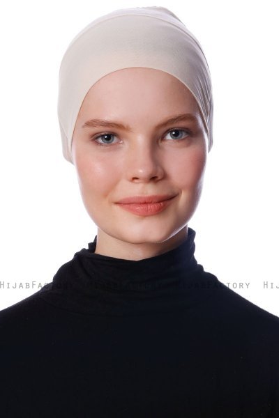 Azra - Beige Parizien Onderkapje - Ecardin