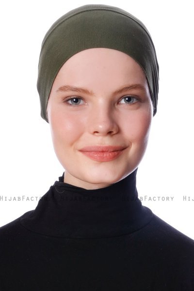 Azra - Khaki Parizien Onderkapje - Ecardin