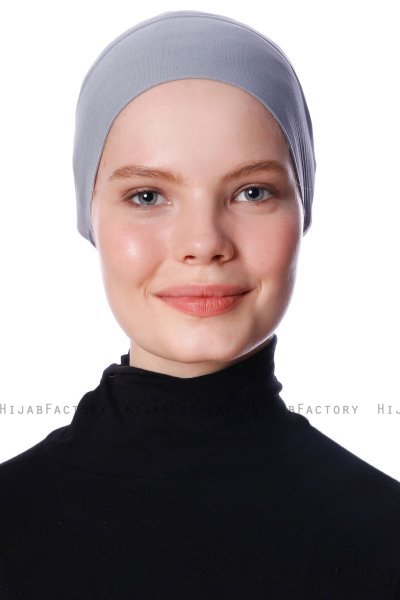 Azra - Donker Grijs Parizien Onderkapje - Ecardin