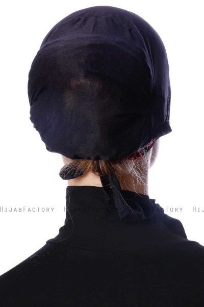 Azra - Zwart Parizien Onderkapje - Ecardin