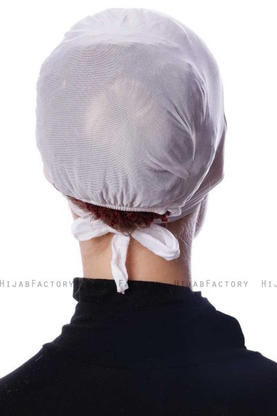 Azra - Wit Parizien Onderkapje - Ecardin