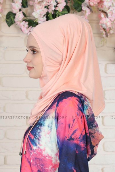 Wilda - Oudroze Katoenen Hijab