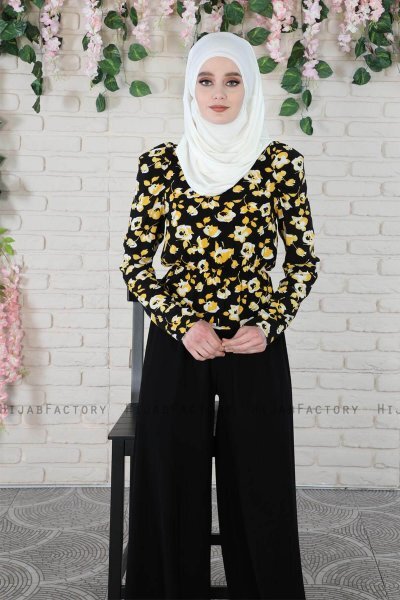 Wilda - Creme Katoenen Hijab