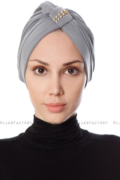 Bahar - Grijs Turban