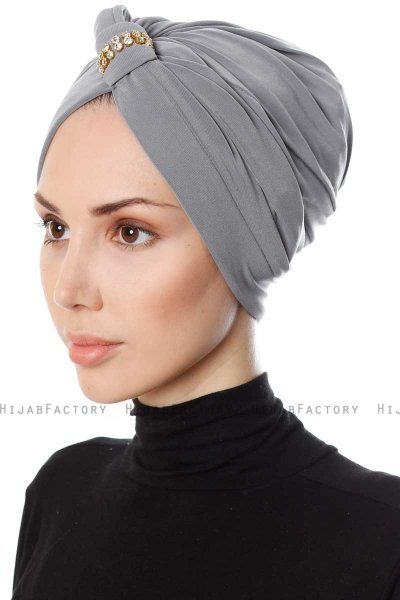 Bahar - Grijs Turban