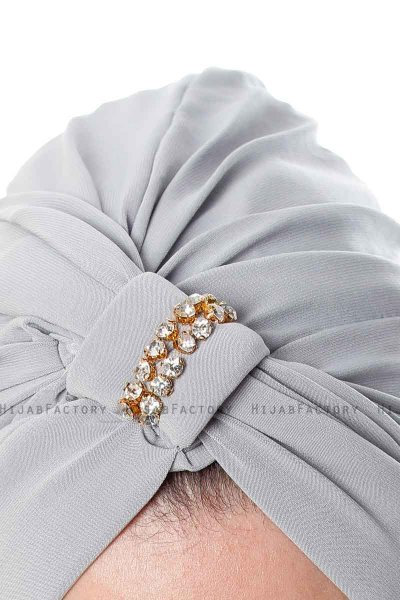Bahar - Lichtgrijs Turban