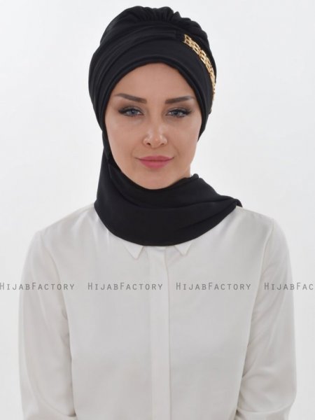Beatrice Svart Turban Ayse Turban 320901b