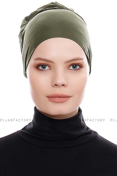 Belgin - Khaki Parizien XXL Onderkapje - Ecardin