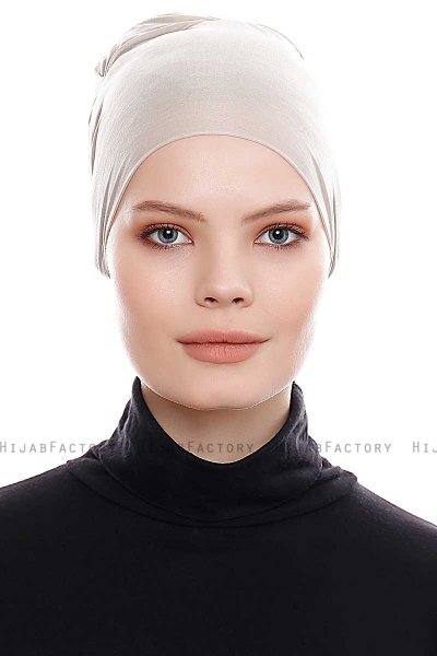 Belgin - Licht Taupe Parizien XXL Onderkapje - Ecardin