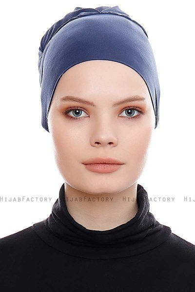 Belgin - Marineblauw Parizien XXL Onderkapje - Ecardin