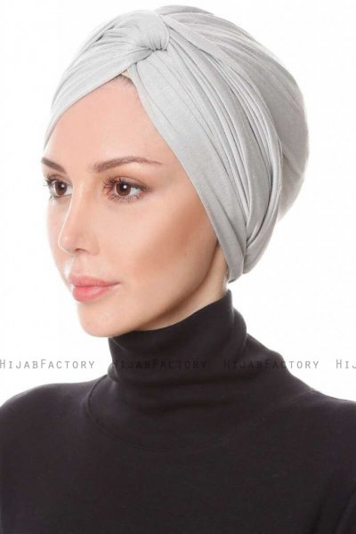 Belinay Ljusgrå Turban Ecardin 201828b