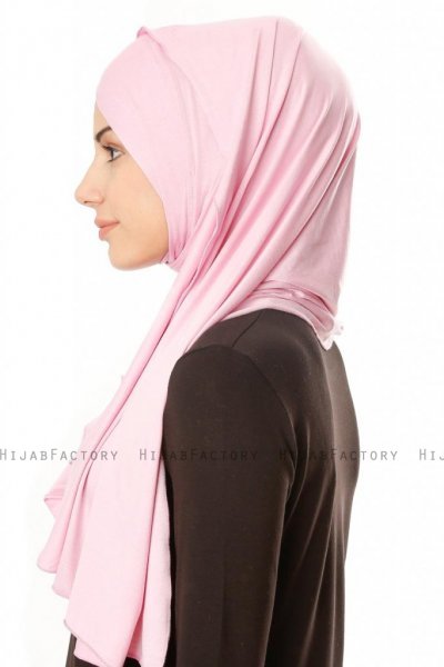 Betul - Roze 1X Jersey Hijab - Ecardin