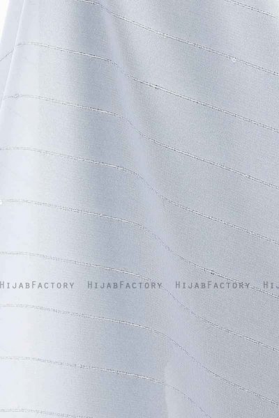 Burcu Grå Chiffon Hijab Madame Polo 130028-5