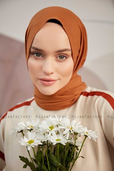 Ceyda - Baksteenrood Cazz Hijab