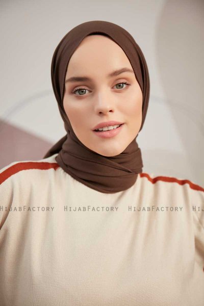 Ceyda - Donker Bruin Cazz Hijab