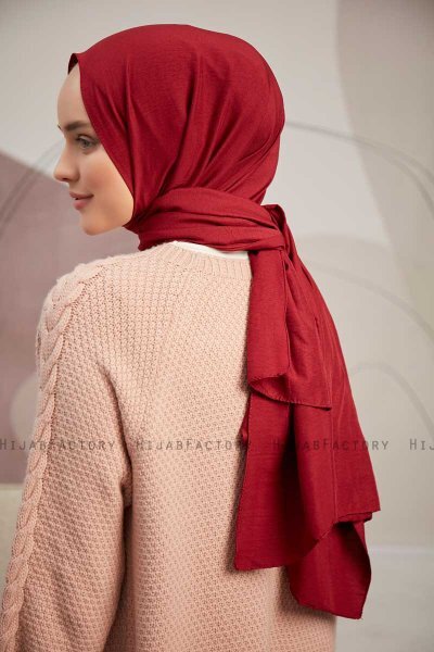 Ceyda - Donkerrood Cazz Hijab