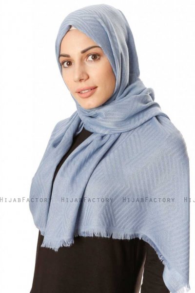 Caria - Lichtblauw Hijab - Madame Polo