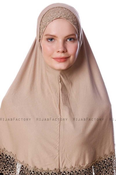 Ceylan - Beige 2-Piece Al Amira Hijab
