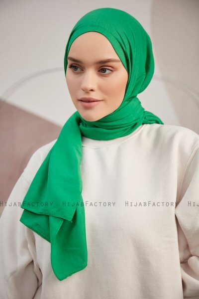 Silky Plain - Groen Hijab