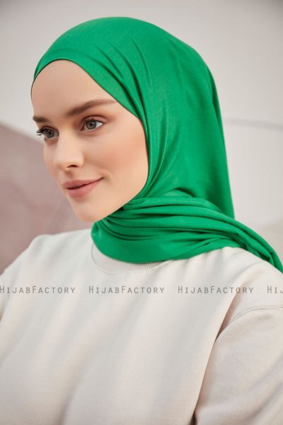 Silky Plain - Groen Hijab