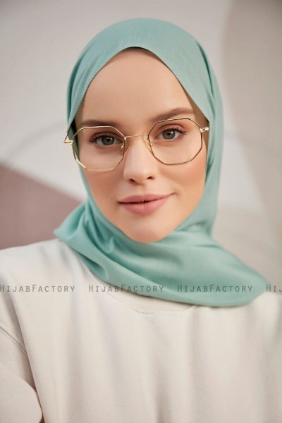 Silky Plain - Licht Groen Hijab