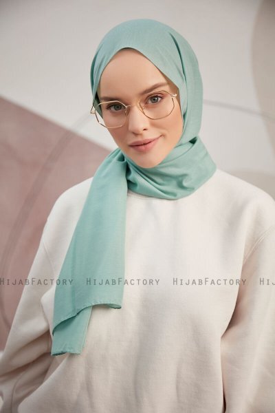 Silky Plain - Licht Groen Hijab