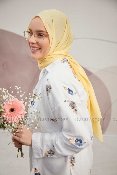 Silky Plain - Geel Hijab