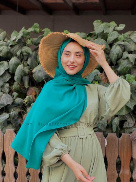Daliya - Donkergroen Jazz Hijab - Mirach