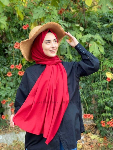 Daliya - Rood Jazz Hijab - Mirach