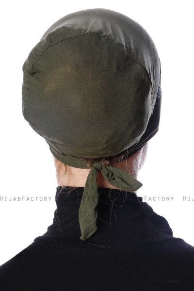 Defne - Khaki Parizien Onderkapje - Ecardin