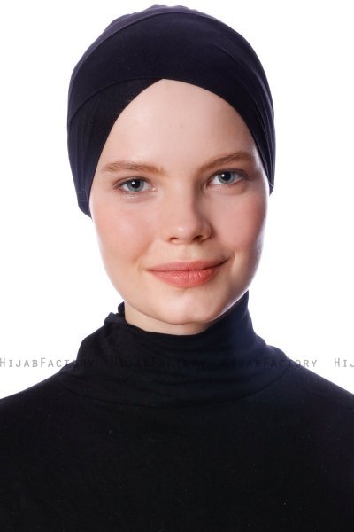 Defne - Zwart Parizien Onderkapje - Ecardin