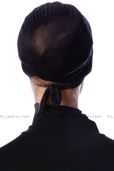 Defne - Zwart Parizien Onderkapje - Ecardin