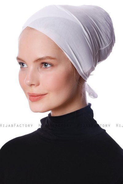 Defne - Wit Parizien Onderkapje - Ecardin