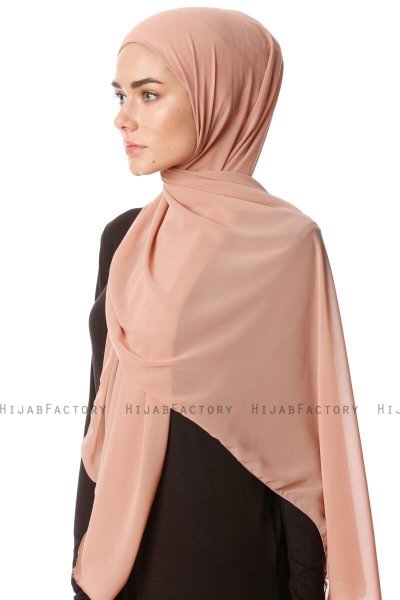 Derya - Oudroze Praktisch Chiffon Hijab