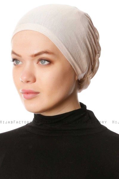 Dilara - Licht Beige Onderkapje - Ecardin
