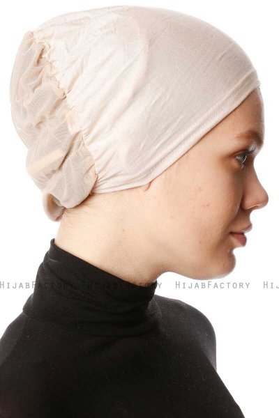 Dilara - Licht Beige Onderkapje - Ecardin