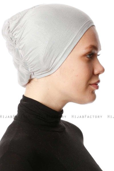 Dilara - Lichtgrijs Onderkapje - Ecardin