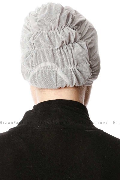 Dilara - Lichtgrijs Onderkapje - Ecardin