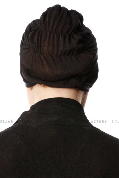 Dilara - Zwart Onderkapje - Ecardin