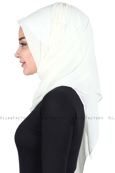Disa - Fuchsia Praktisch Chiffon Hijab