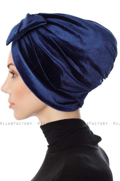 Ekin - Marineblauw Turban